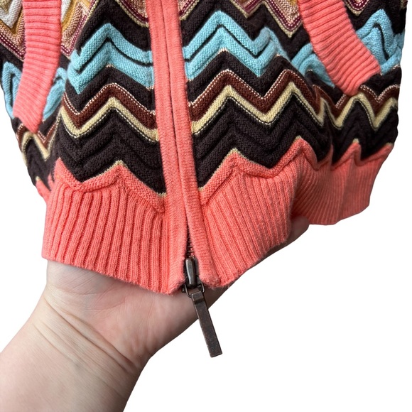 Missoni Target Girl’s Full Zip Hoody Jacket - Picture 7 of 14